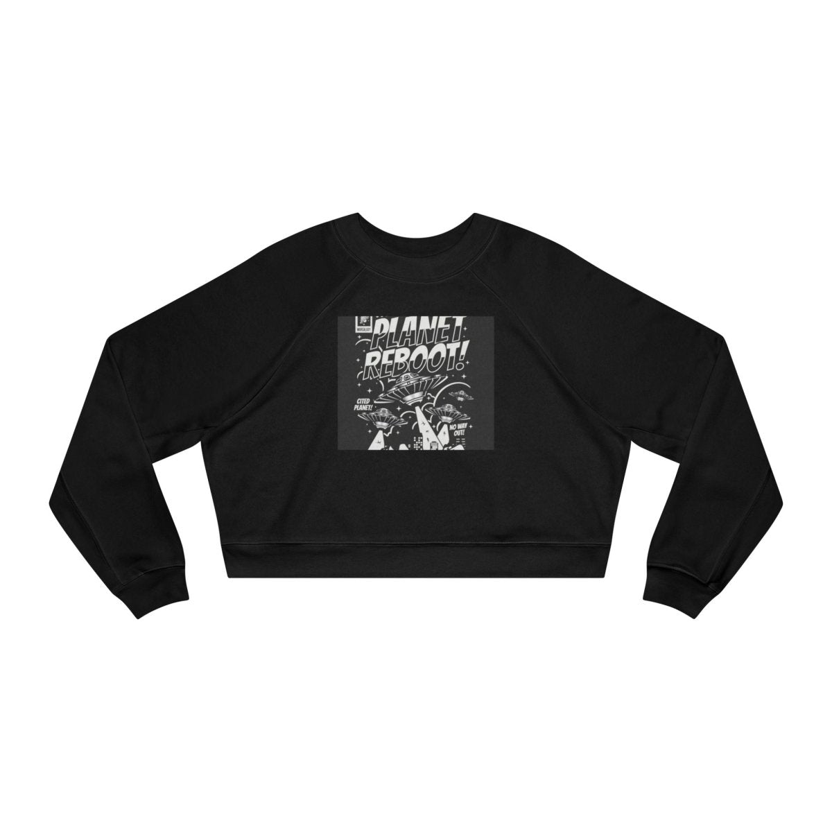 Cropped Fleece Pullover: Cozy & Stylish Sweatshirt for Her - LUXURY LEGEND