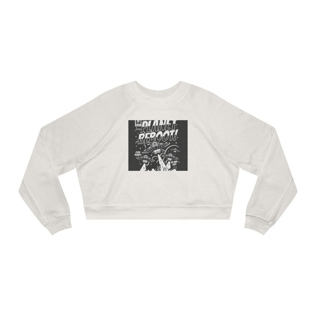 Cropped Fleece Pullover: Cozy & Stylish Sweatshirt for Her - LUXURY LEGEND