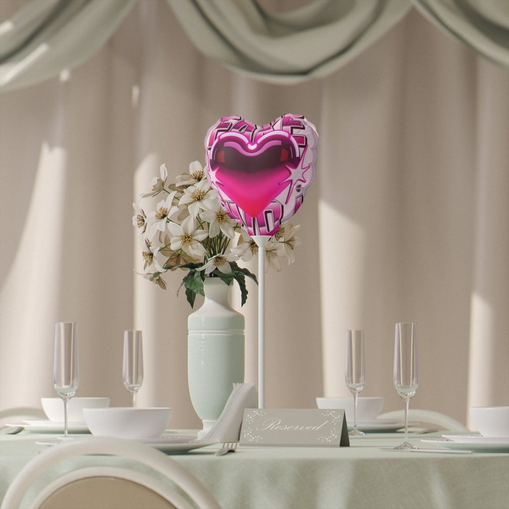 Love & Joy Heart Balloons - Perfect for V-Day, Birthdays, Engagements - Colorful Decor - LUXURY LEGEND
