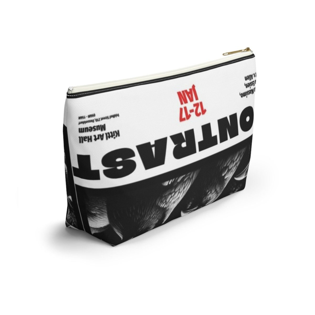 Parisian Art Lover's Essentials Pouch: Cute, Unique, Fun Travel Companion! - LUXURY LEGEND