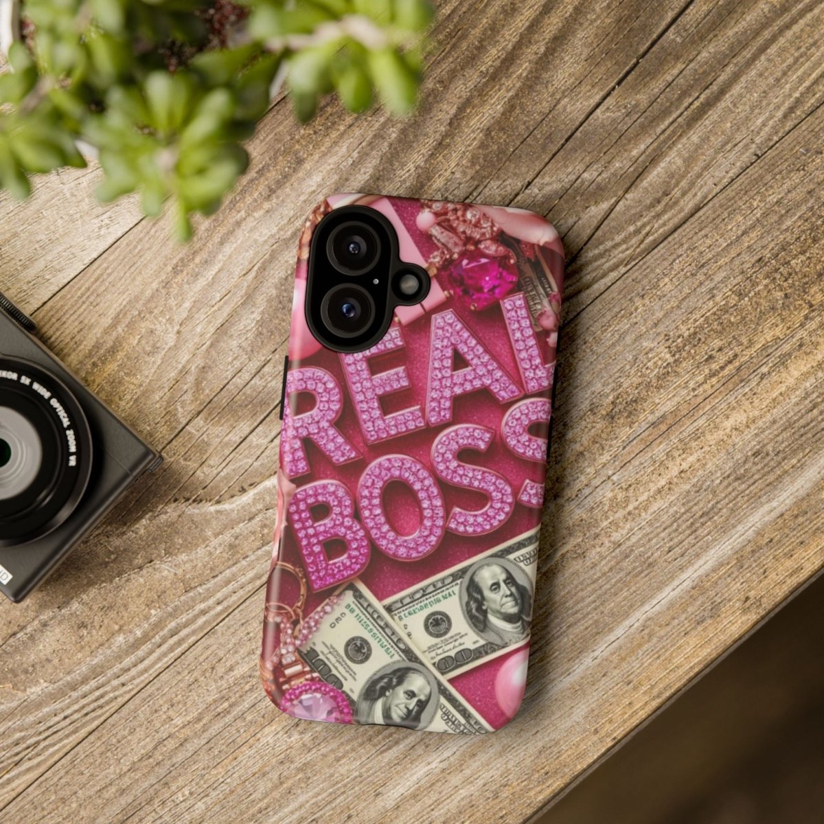Real Boss Phone Case: Glamorous Design for Boss Babes, Gift for Her, Trendy Accessory - LUXURY LEGEND