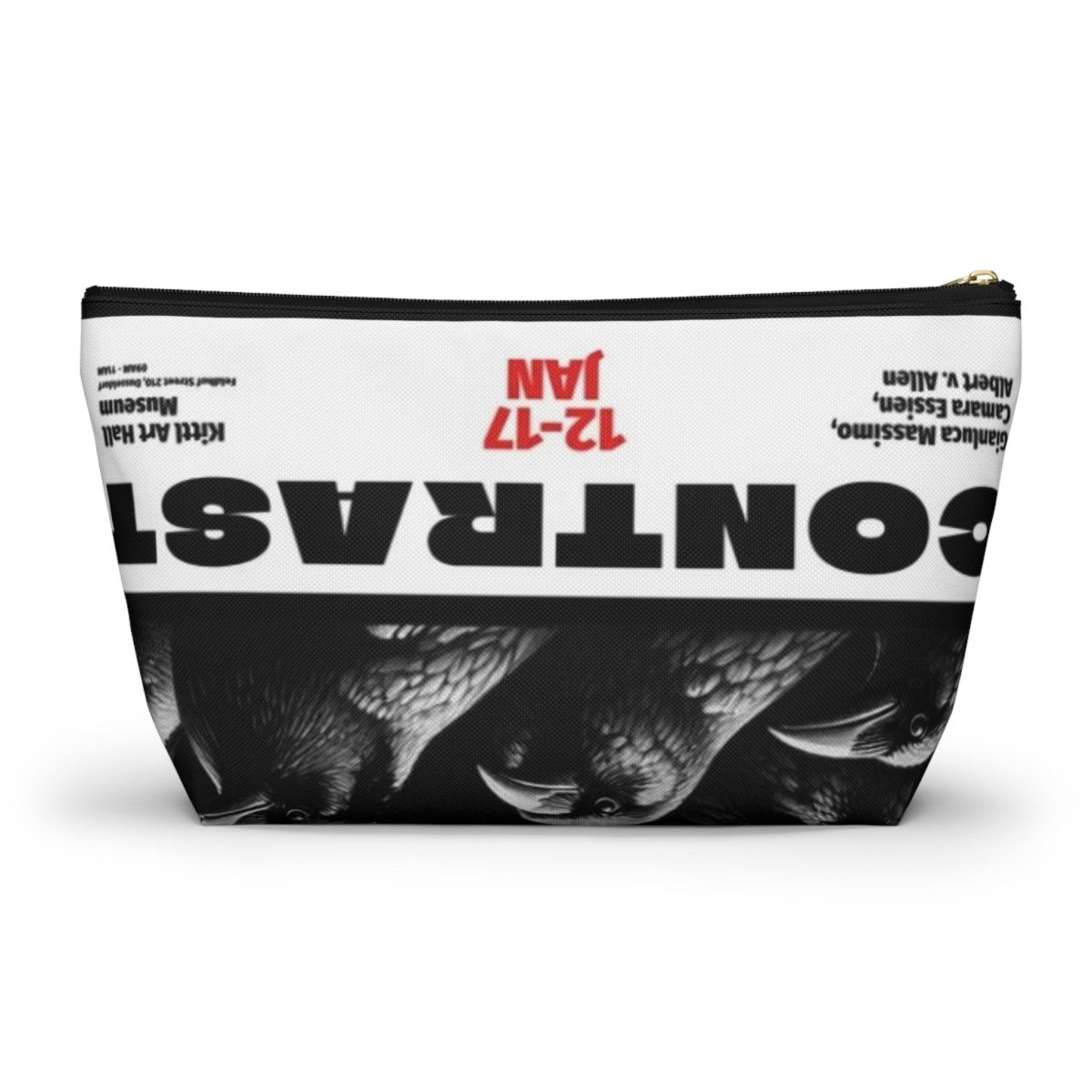 Parisian Art Lover's Essentials Pouch: Cute, Unique, Fun Travel Companion! - LUXURY LEGEND